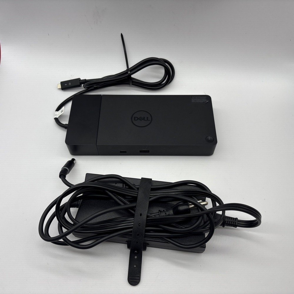 GENUINE Dell USB-C Docking Station WD19/S K20 With Dell 130W AC Power Adapter